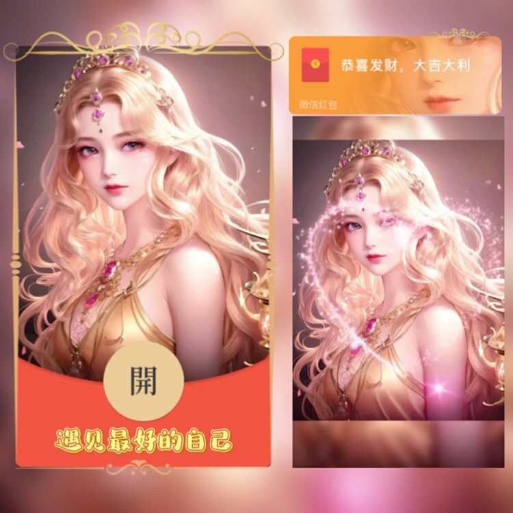 【红包封面】遇见最好的自己/yj